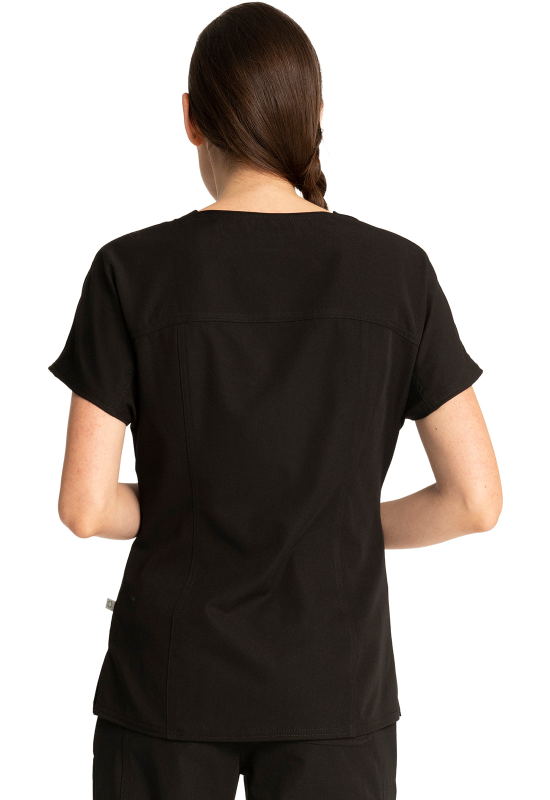 Cherokee Euphoria Women's Zip V-Neck Top