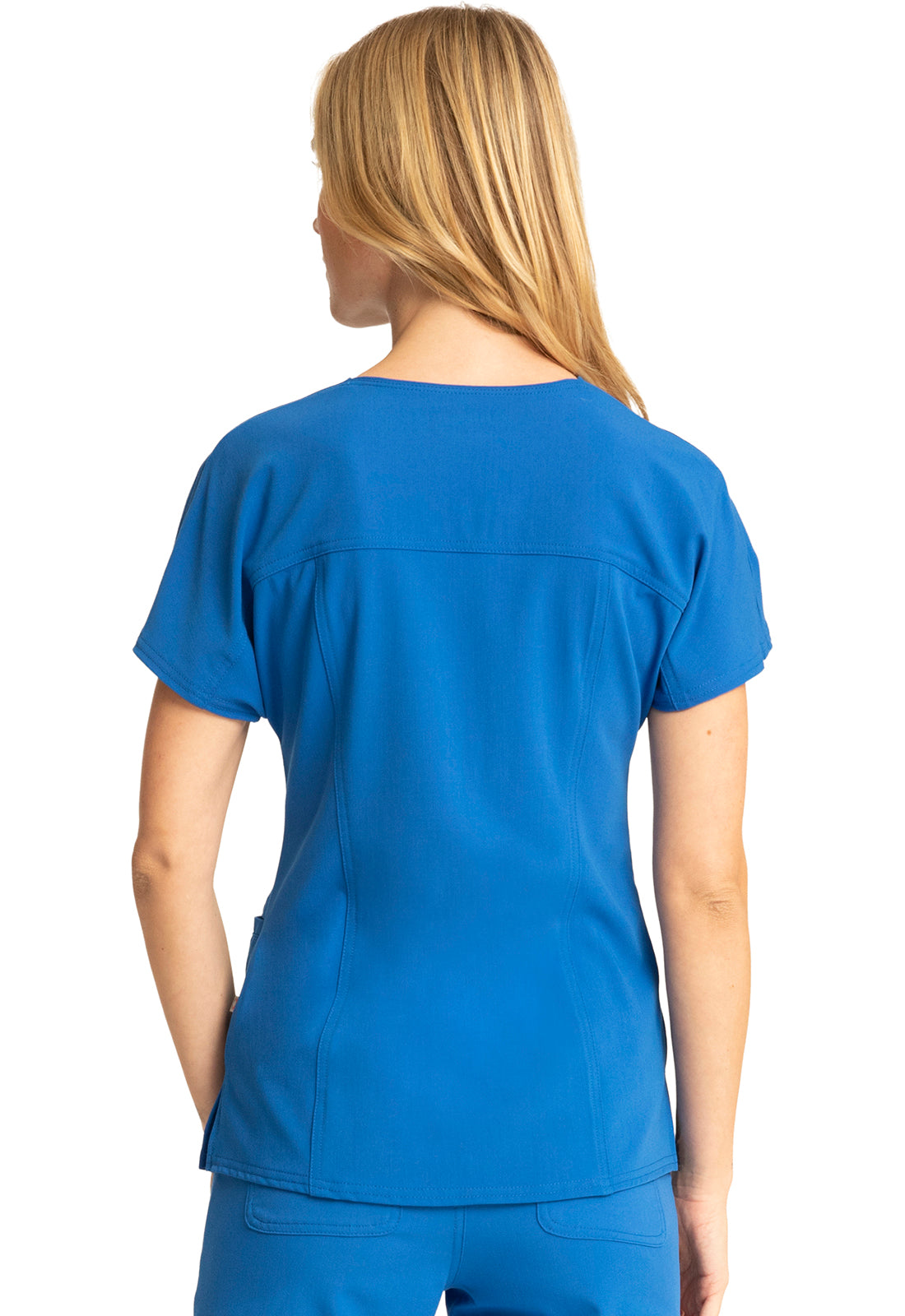 Cherokee Euphoria Women's Zip V-Neck Top