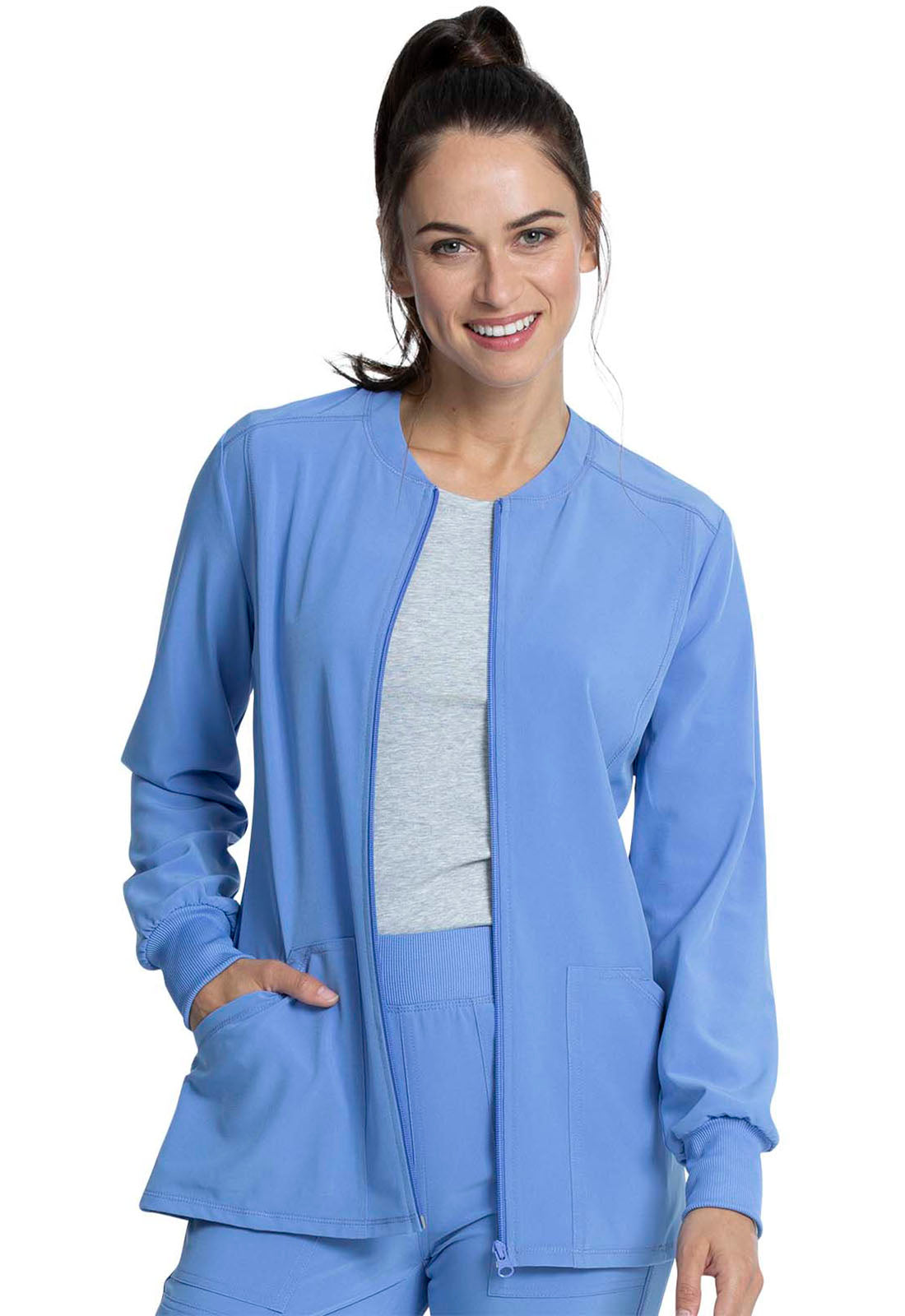 Cherokee Allura Women's Zip Front Jacket