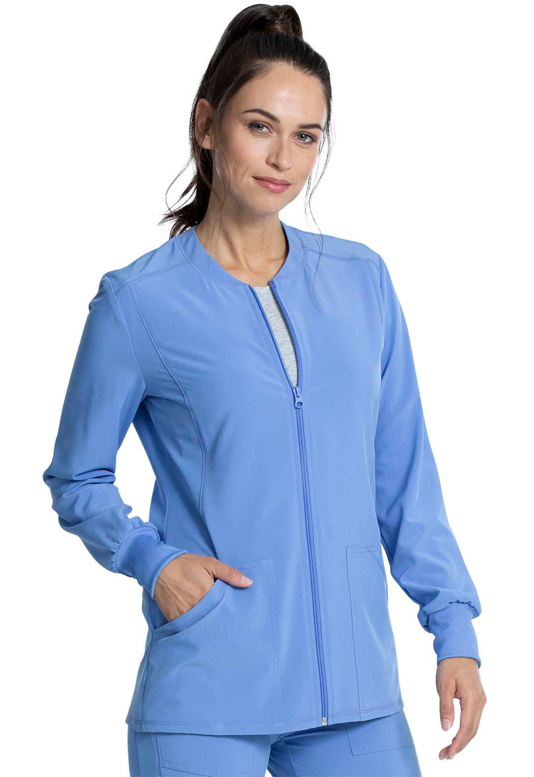 Cherokee Allura Women's Zip Front Jacket