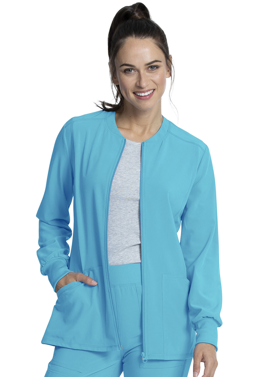 Cherokee Allura Women's Zip Front Jacket