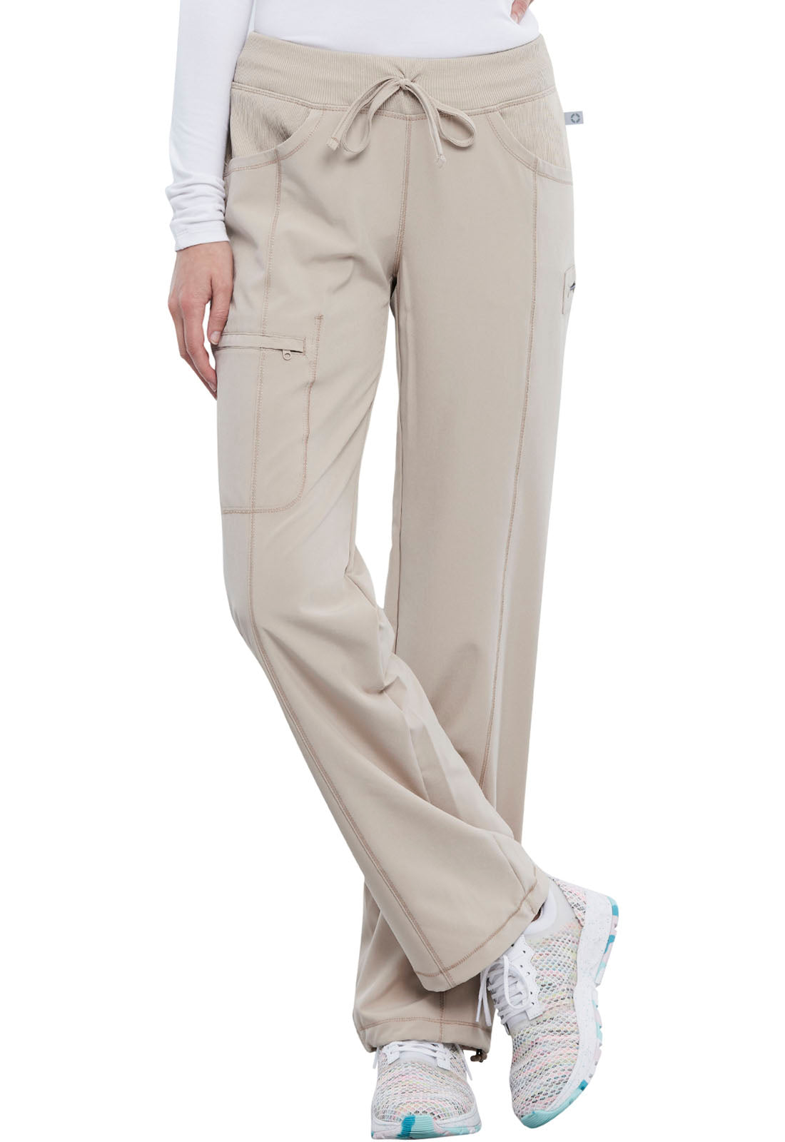 Cherokee Infinity Women's Straight Leg Drawstring Pant