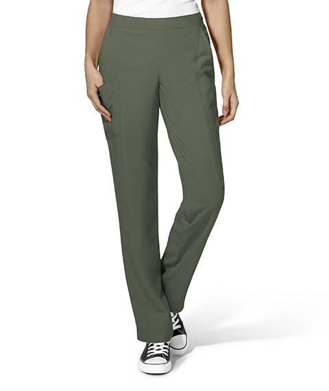 Wink 123 Women's Flat Front Double Cargo Pant
