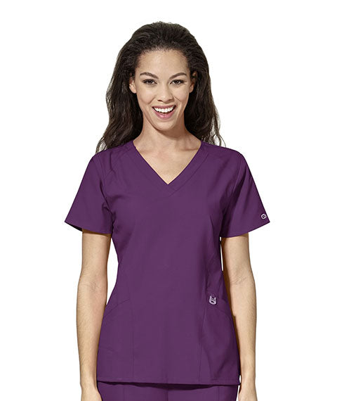 Wink 123 Women's Stylized V-Neck Top
