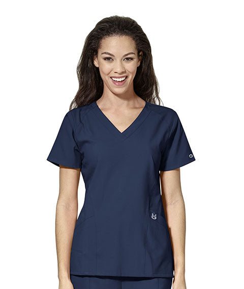 Wink 123 Women's Stylized V-Neck Top