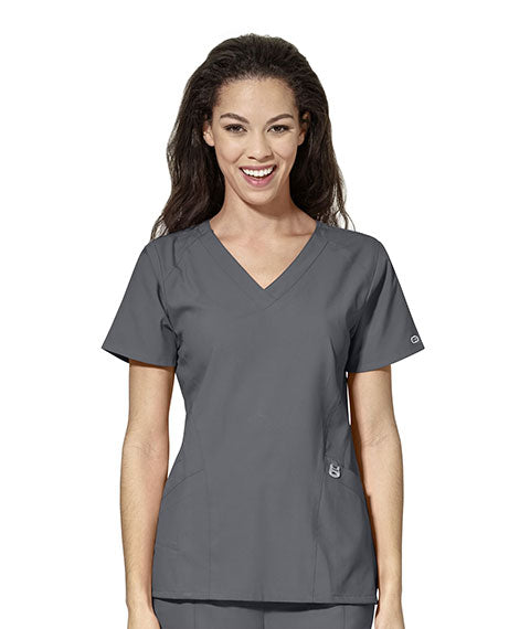 Wink 123 Women's Stylized V-Neck Top