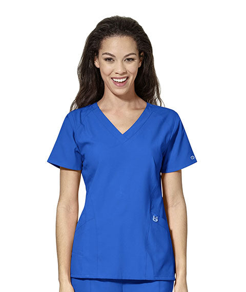 Wink 123 Women's Stylized V-Neck Top