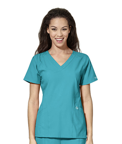 Wink 123 Women's Stylized V-Neck Top