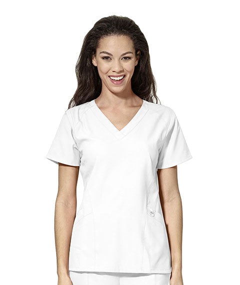 Wink 123 Women's Stylized V-Neck Top