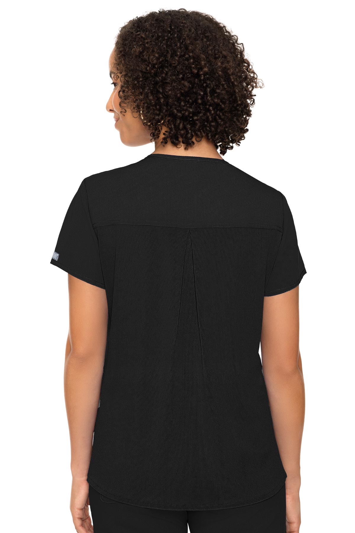 MedCouture Touch Women's V-neck Knit Back Top