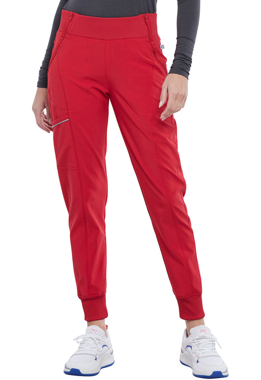 Cherokee Infinity Women's Zipper Mid Rise Jogger