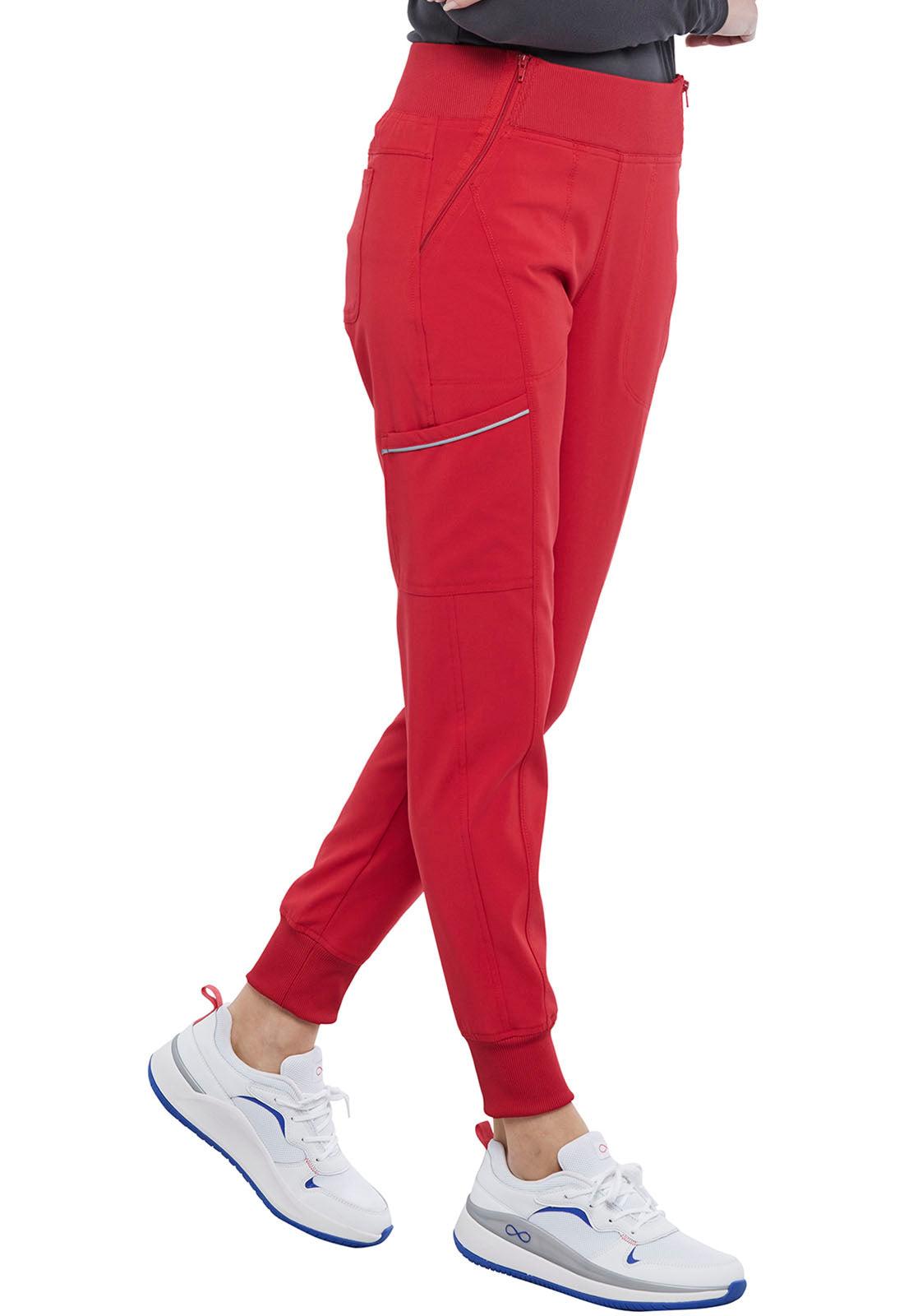 Cherokee Infinity Women's Zipper Mid Rise Jogger