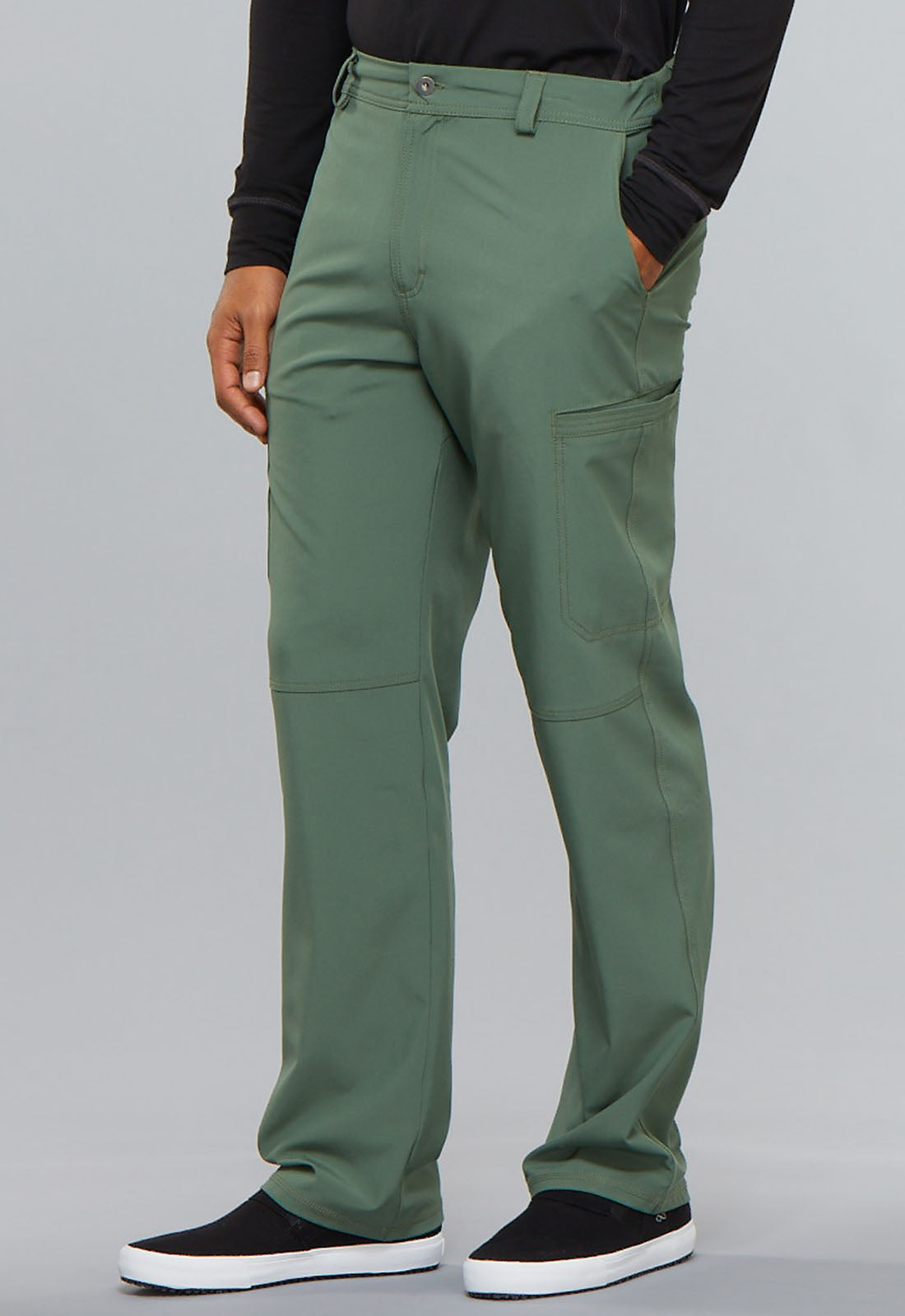 Cherokee Infinity Men's Men's Fly Front Pant