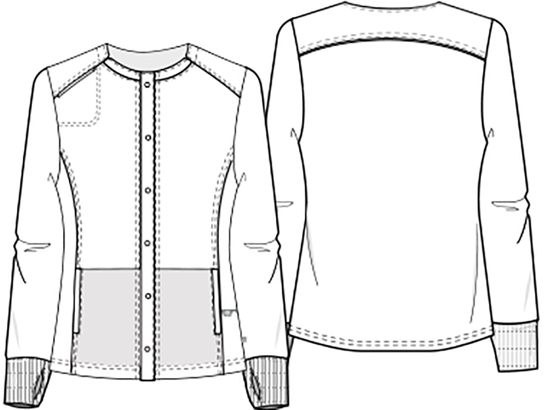 Cherokee Euphoria Women's Snap Front Jacket