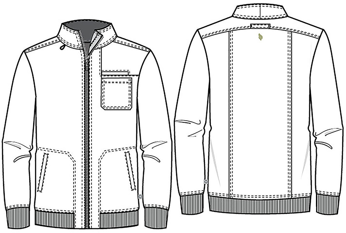 Cherokee Euphoria Men's Zip Front Jacket