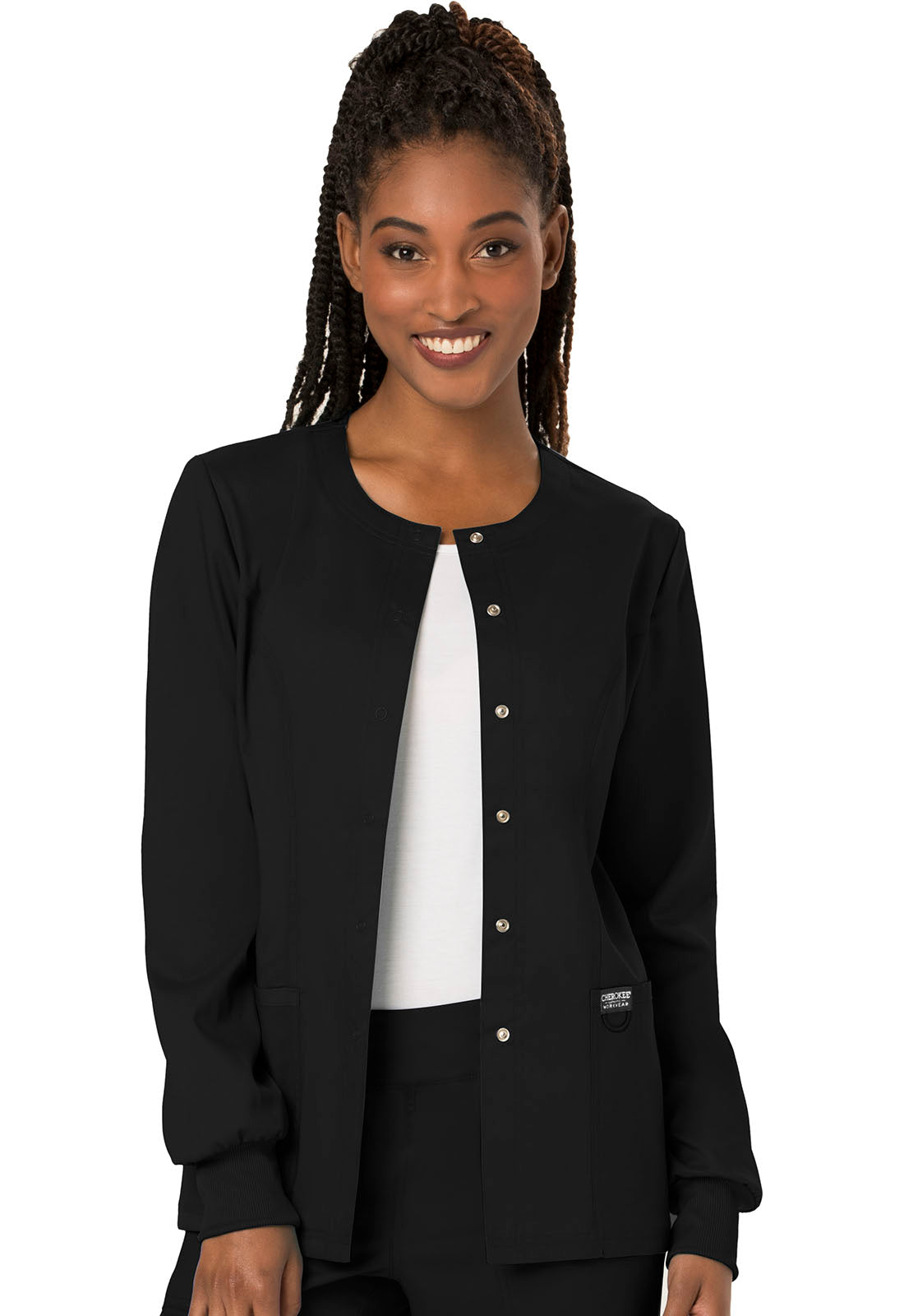 Cherokee Revolution Women's Snap Front Jacket