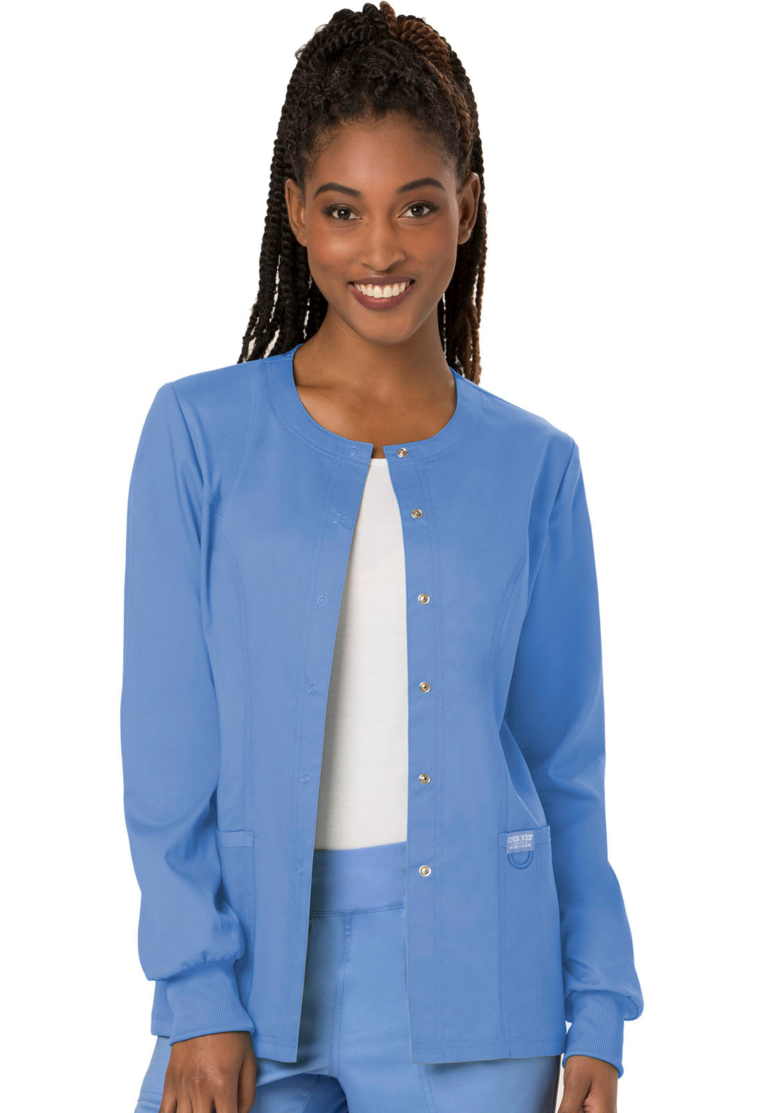 Cherokee Revolution Women's Snap Front Jacket