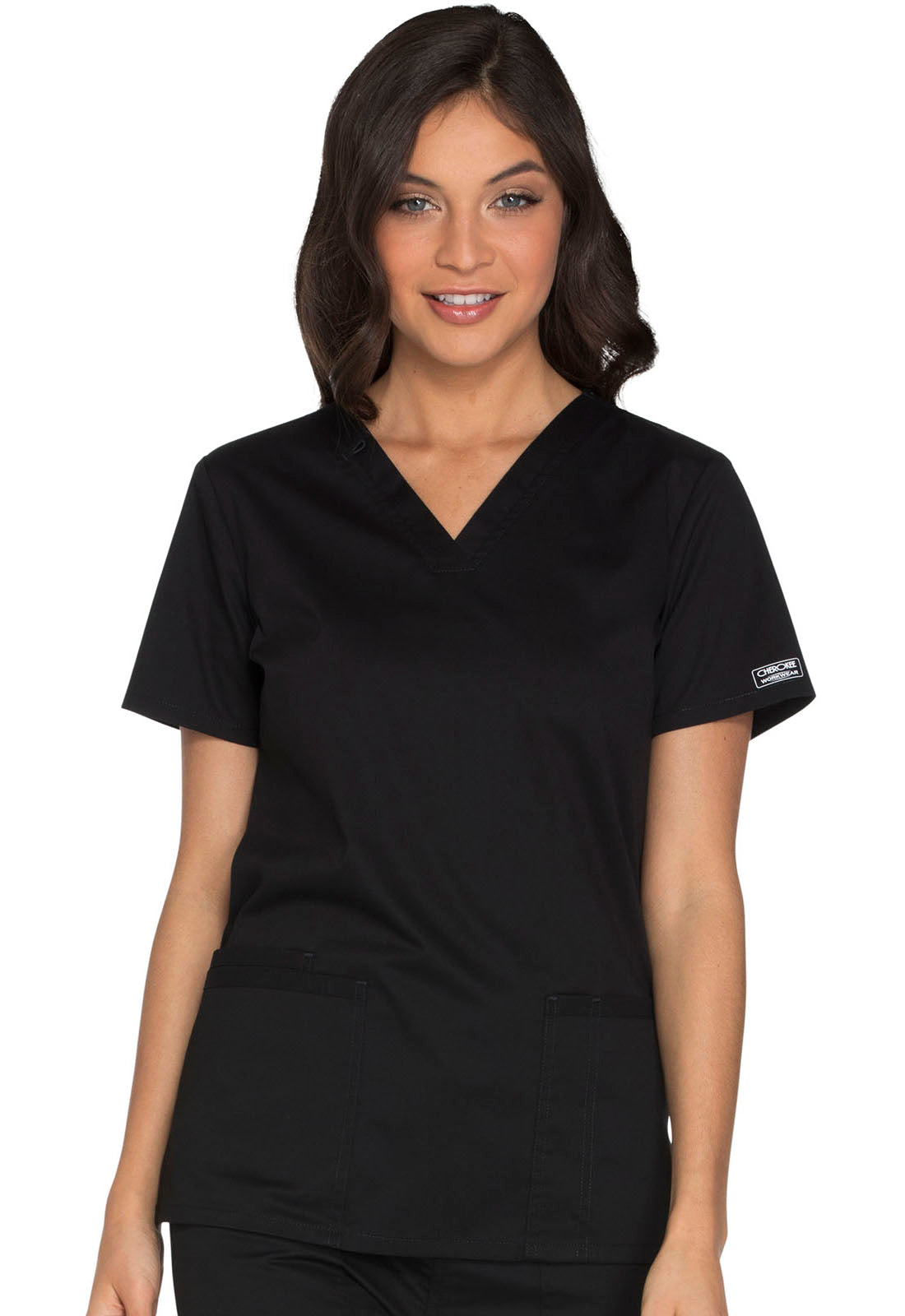 Cherokee Core Stretch Women's V-Neck Top