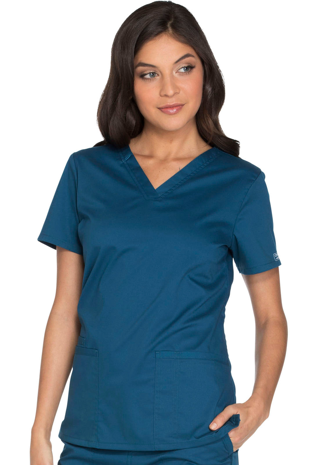 Cherokee Core Stretch Women's V-Neck Top