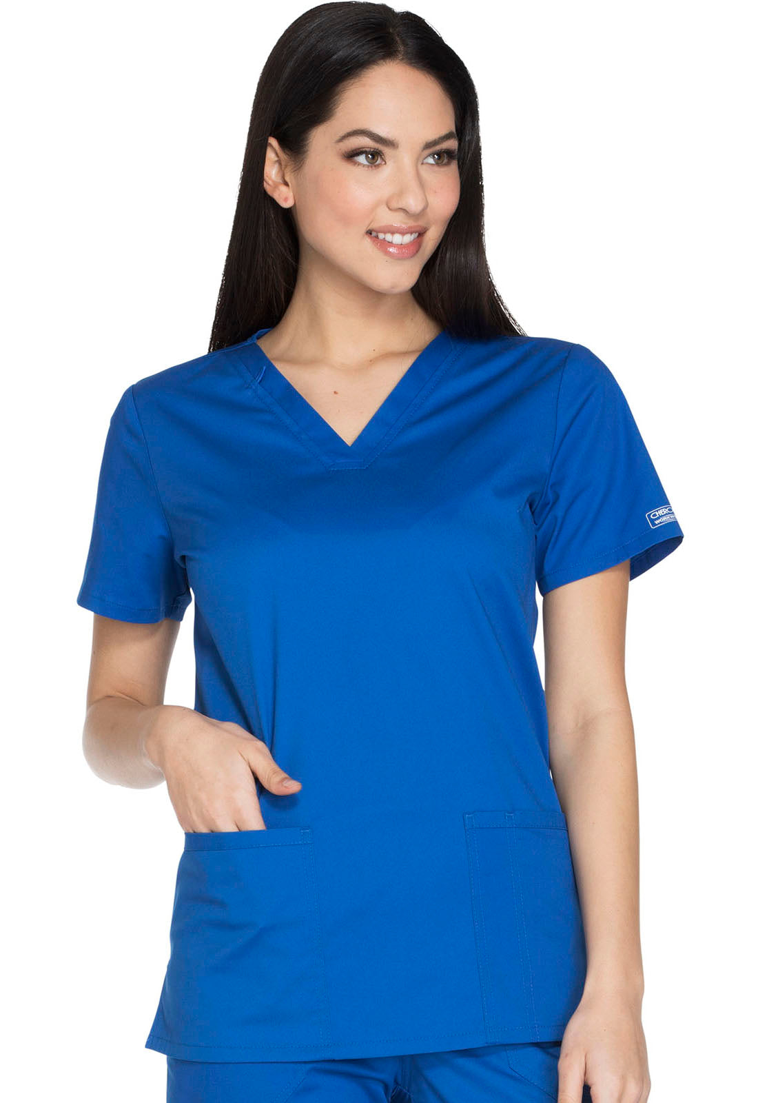 Cherokee Core Stretch Women's V-Neck Top