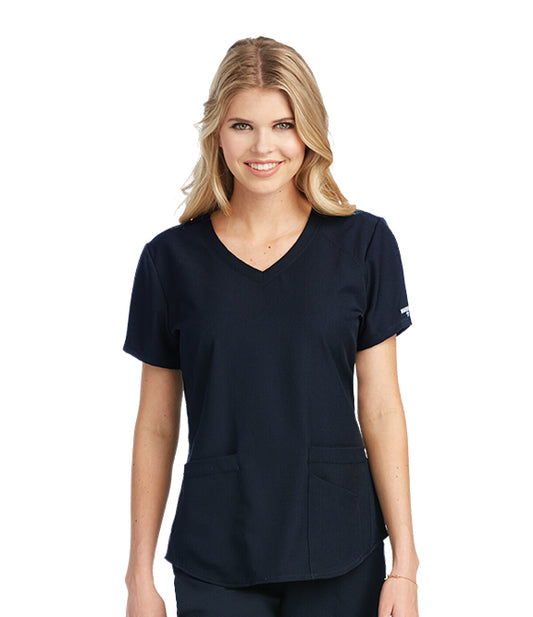 Skechers Women's Breeze Modern Fit V-Neck Scrub Top