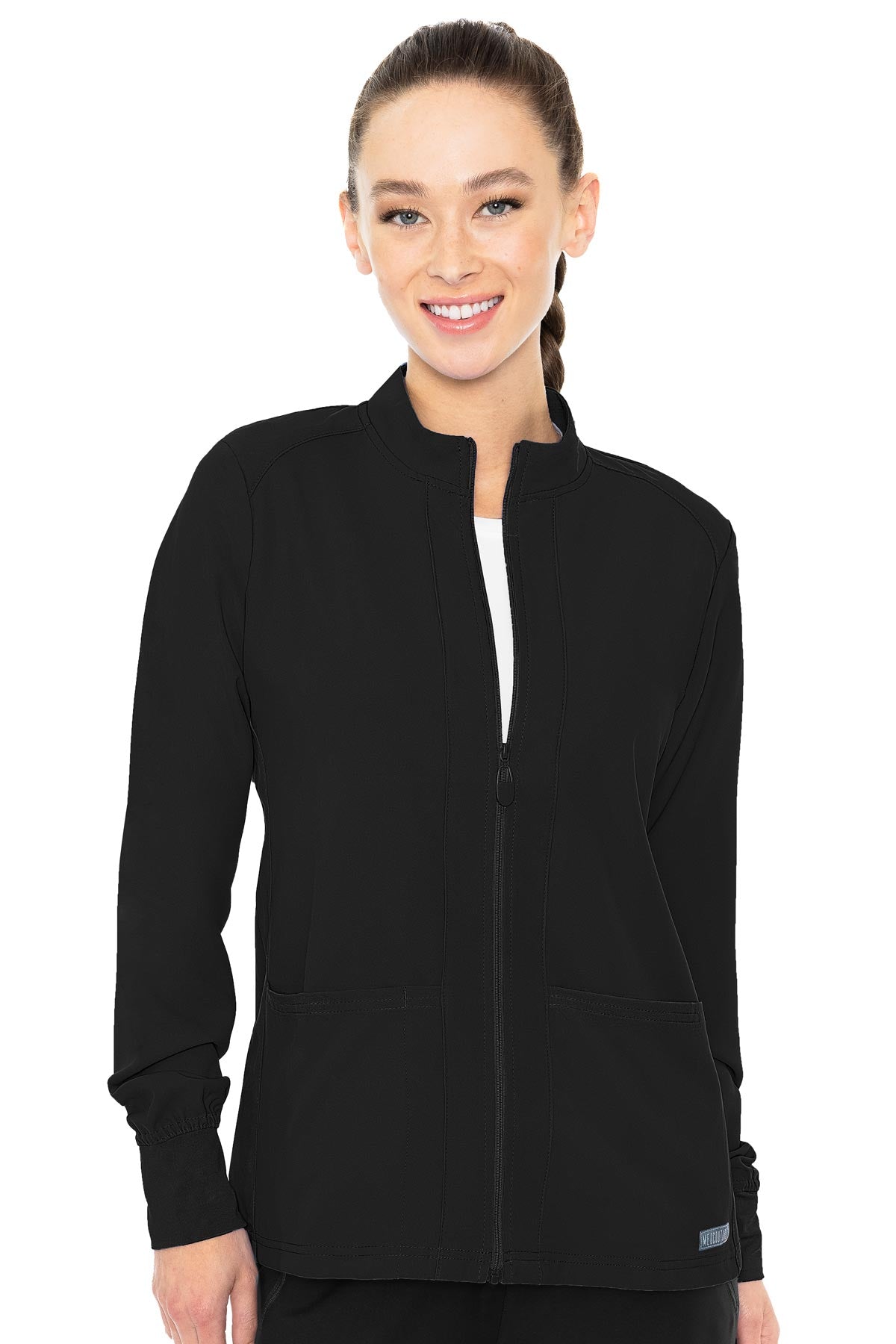 MedCouture Insight Women's Zip Front Warm-Up Jacket