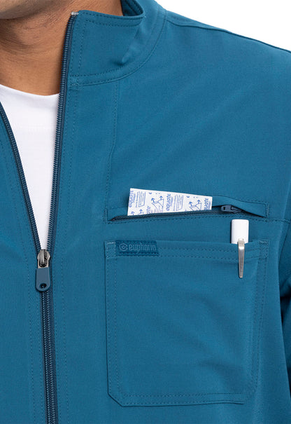 Cherokee Euphoria Men's Zip Front Jacket