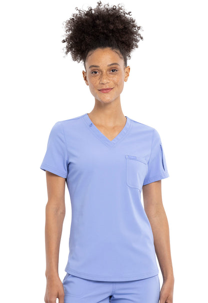 Cherokee Euphoria Women's Tuckable V-Neck Top