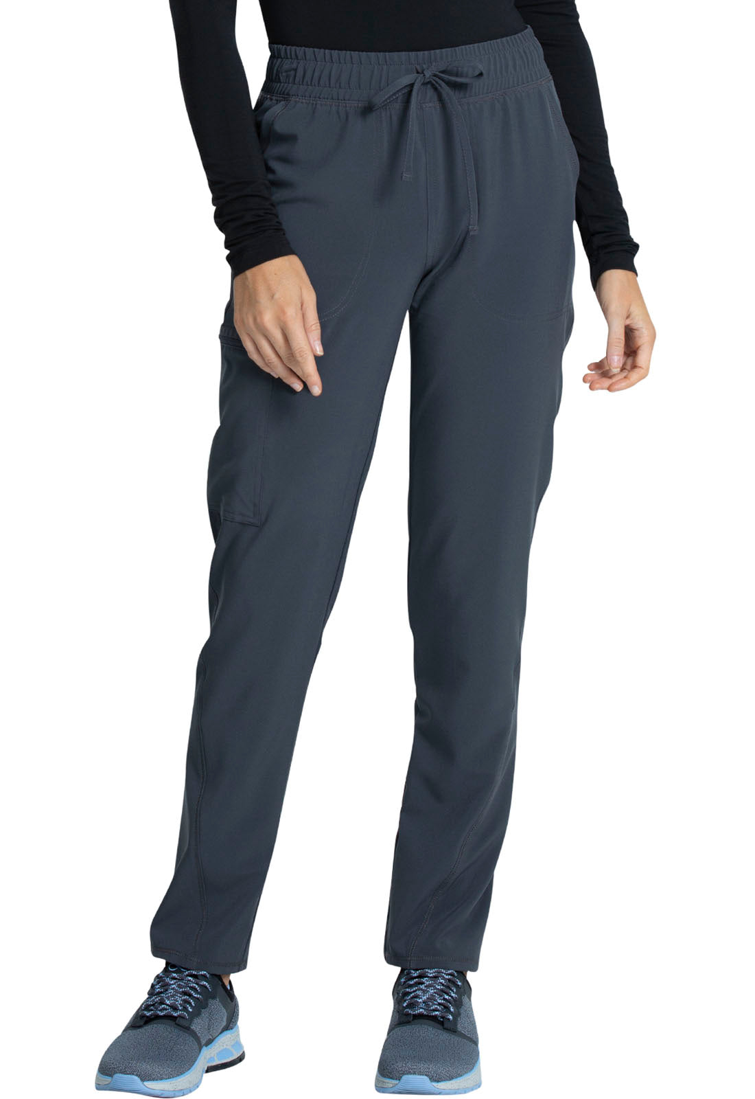 Buy Cherokee iflex Mid Rise Tapered Leg Drawstring Pants - Cherokee  Uniforms Online at Best price - UT