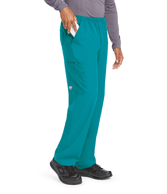 Skechers Women's Reliance Cargo Scrub Pants, Elastic Waist